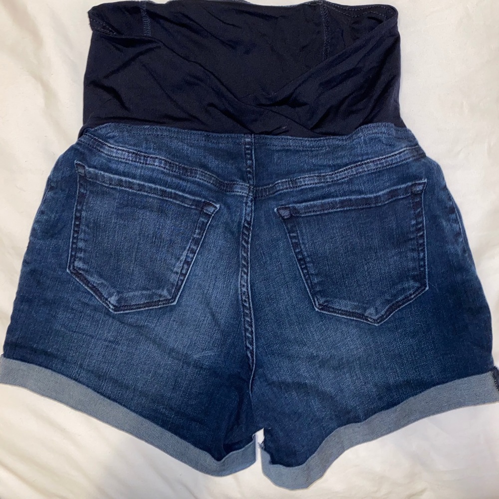 Target Isabel Maternity denim shorts